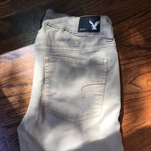 American Eagle Khaki Jeggings